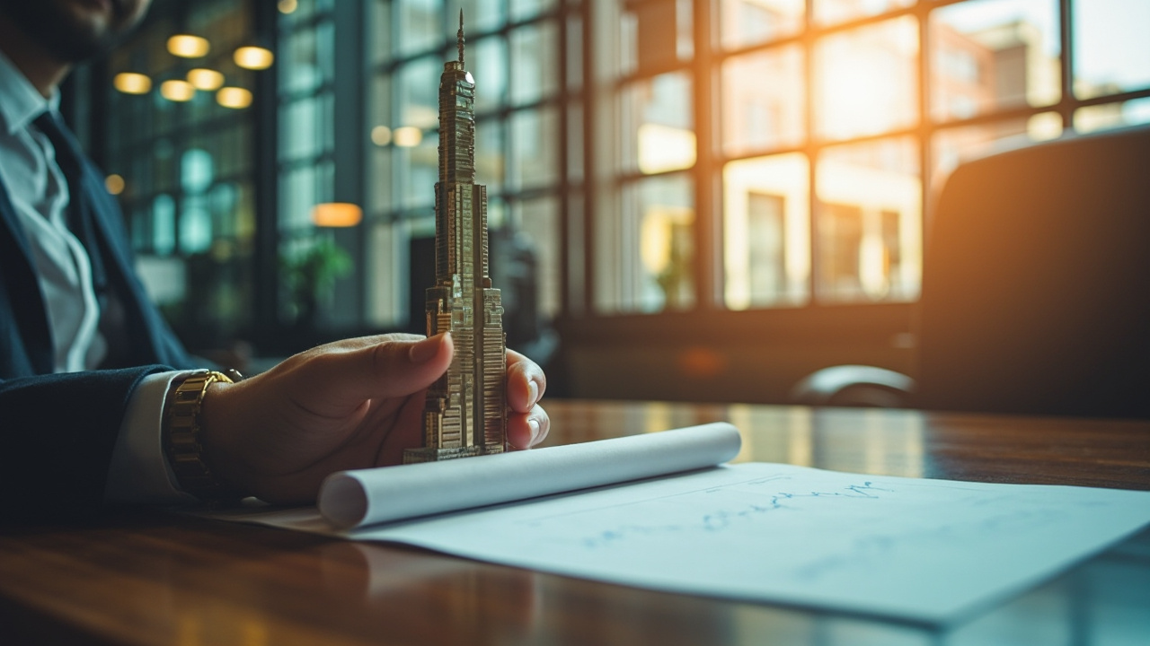 1 Graphique montrant croissance des SCPI  
2 Main tenant un contrat et une maison