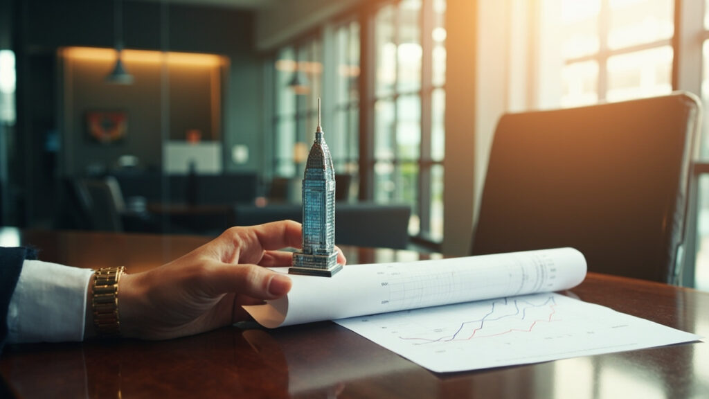 1. Graphique montrant croissance des SCPI