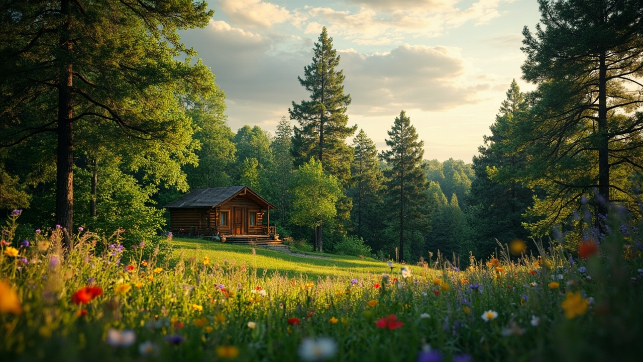 Camping en Normandie avec temps changeant  
Camping Normandie sous ciel variable